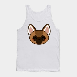 Cute Striped Hyena Tank Top